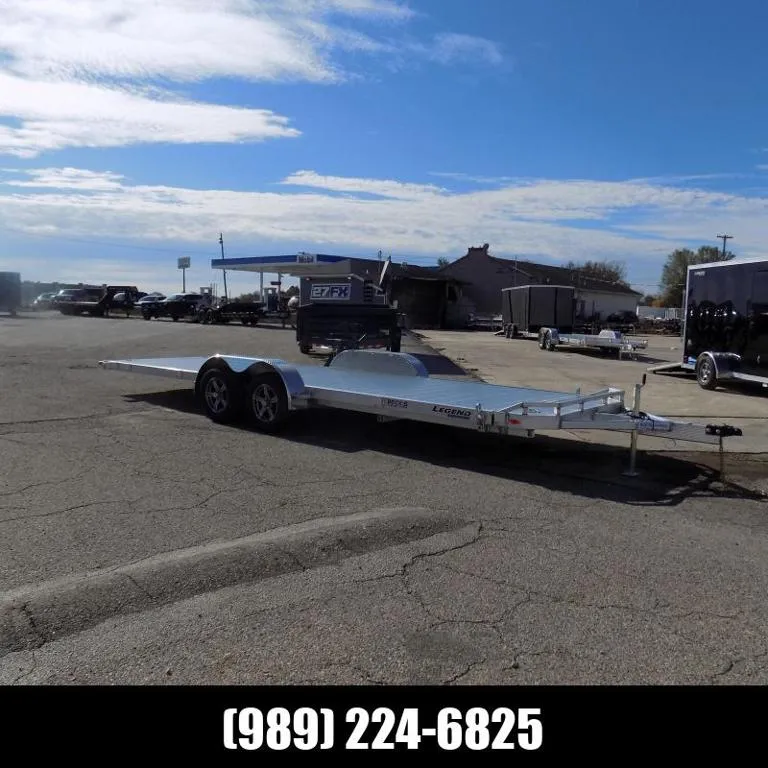 Legend Trailers 7' x 24' Aluminum Tilt Deck Open Car Hauler  - $0 Down Financing Options