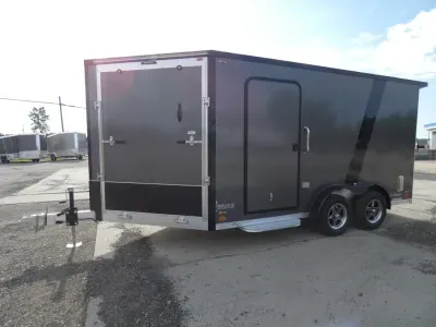2027 Legend Trailers Explorer 7.5' x 19' Snowmobile/All Sport Trailer - Only 7.5' Wide w/ NO Inte
