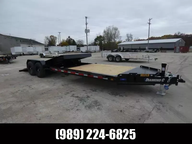 Diamond C Trailers HDT 7' x 24' Tilt Deck Equipment Trailer - Flexible Personal & Business Financ