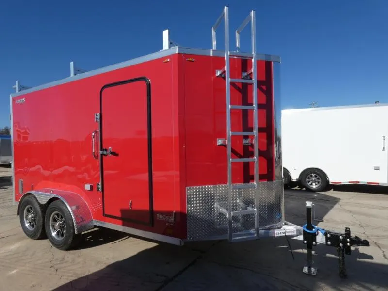 Legend Trailers FTV 7' x 19' Aluminum Enclosed Cargo Trailer - 5200# Torsion Axles -Flexible Fina