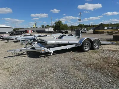 2026 Legend Trailers 7' x 22' Aluminum Tilt Deck Car Hauler - 5200# Torsion Axles - Built in MI