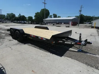 2027 Rice Trailers 7' x 18' Open Car Hauler - Flexible Financing Options