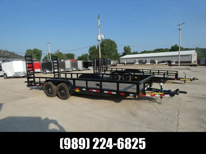 Big Tex Trailers 7' x 20' Utility/Landscape Trailer For Sale - 5200# Axles - Flexible Financing Opti