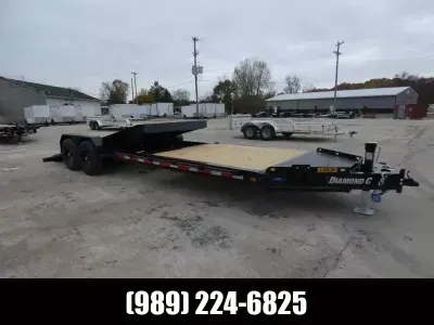 2026 Diamond C Trailers HDT 7' x 24' Tilt Deck Equipment Trailer - Flexible Personal & Business Fina