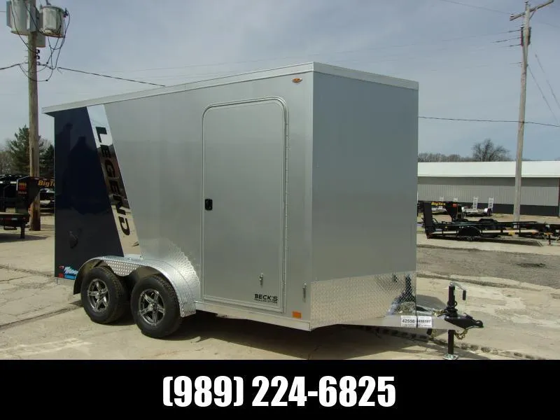 Legend Trailers 7.5' x 14' Aluminum Enclosed Cargo Trailer for Sale- $0 Down Financing Available 