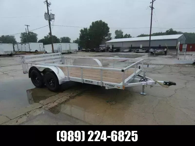 Legend Trailers 7' x 14' Open Aluminum Utility Trailer For Sale - Absolute Best Built Aluminum Utili