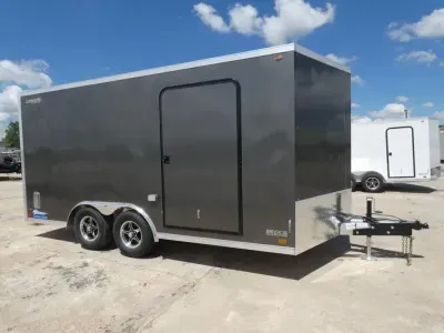 2027 Legend Trailers Thunder V-Nose 8.5' x 18' Aluminum Enclosed Car Hauler Trailer - Torsion Axl