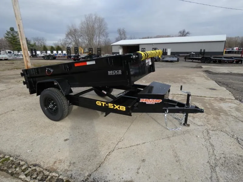 2026 DuraDump 5' x 8' Dump Trailer For Sale - 5200# Axles - Flexible Financing Options