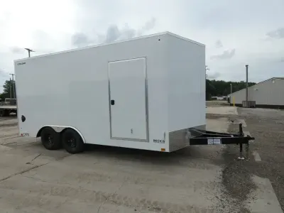 2027 Legend Trailers Cyclone CES V-Nose 8.5' x 18' Enclosed Car Hauler Trailer for Sale - Flexible F