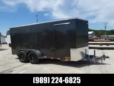 Delco Trailers 7' X 18' Enclosed Cargo Trailer - EXTREME DUTY CONSTRUCTION - Flexible Personal & Bus