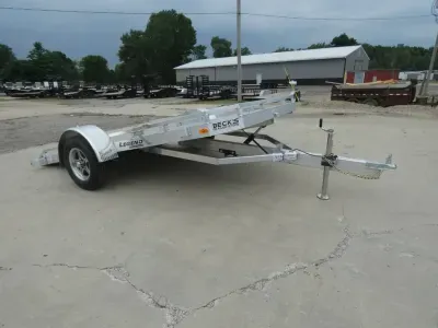 2027 Legend Trailers Tilt Utility Single Axle 7' x 12' Aluminum Utility Trailer - Ramp Free Loadi