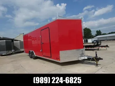 Legend Trailers 8.5 x 26' Aluminum Enclosed Contractor Trailer for Sale- Flexible Financing - CLE