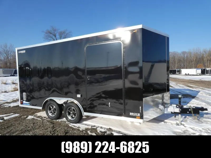 Legend Trailers Thunder 8.5 x 18' Aluminum Enclosed Car Hauler Trailer ...