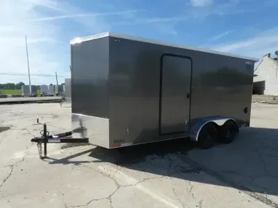 2027 Legend Trailers Cyclone V-Nose 7' x 18' Enclosed Car Hauler Trailer for Sale - Torsion Axles - 