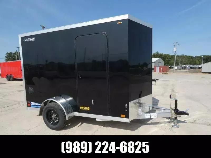 Legend Trailers Thunder 6' x 11' Aluminum Enclosed Cargo Trailer for Sale - Flexible Financing Op