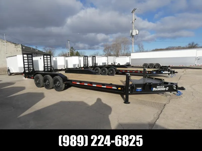 Diamond C Trailers LPX 7' x 24' Equipment Trailer - 24,000# Weight Rating - Flexible Financing Optio