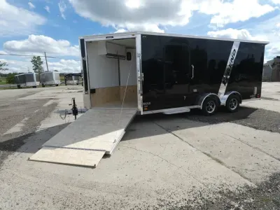2027 Legend Trailers Explorer 7.5' x 23' Snowmobile/All Sport Trailer - Only 7.5' Wide w/ NO Inte