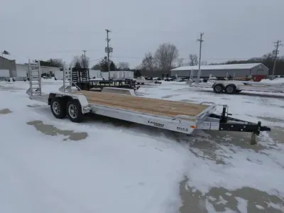 2026 Legend Trailers Medium Duty 7' x 22' Aluminum Equipment Hauler For Sale - Torsion Axles - Flexi