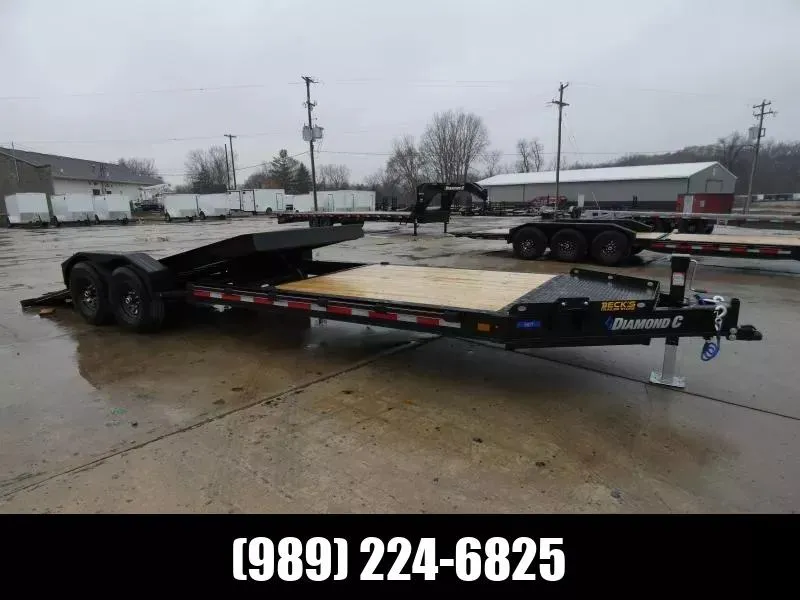 Diamond C Trailers HDT 7' x 24' Tilt Deck Equipment Trailer - Flexible Personal & Business Financ