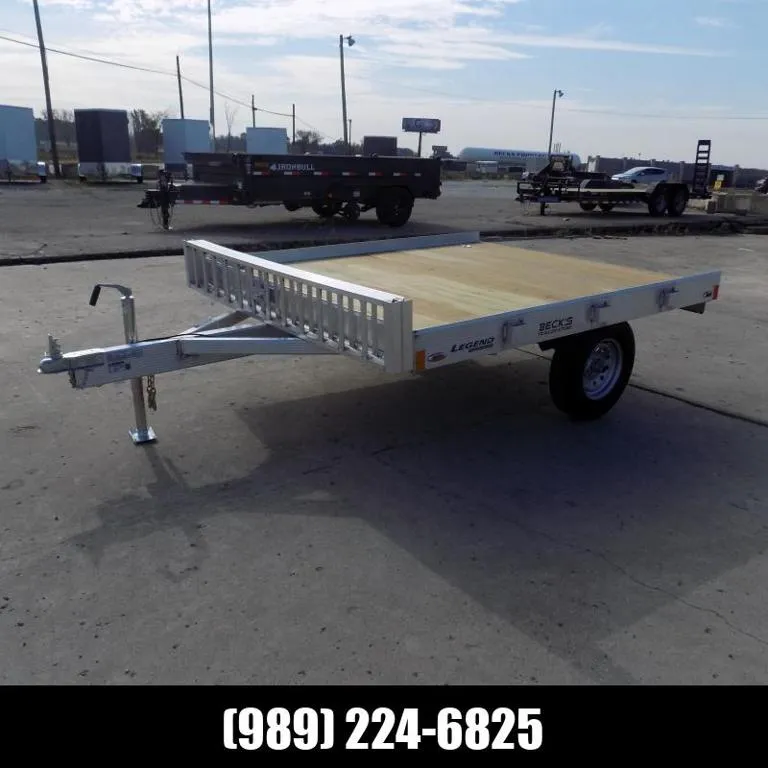 Legend Trailers 7' x 8' Aluminum ATV Trailer For Sale - Easy To Load & Tow! - SAVE $400 - $0 Down An