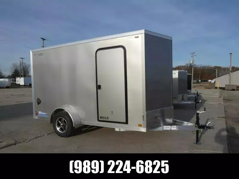 Legend Trailers Thunder 6' x 13' Aluminum Enclosed Cargo Trailer for Sale - Flexible Financing Op