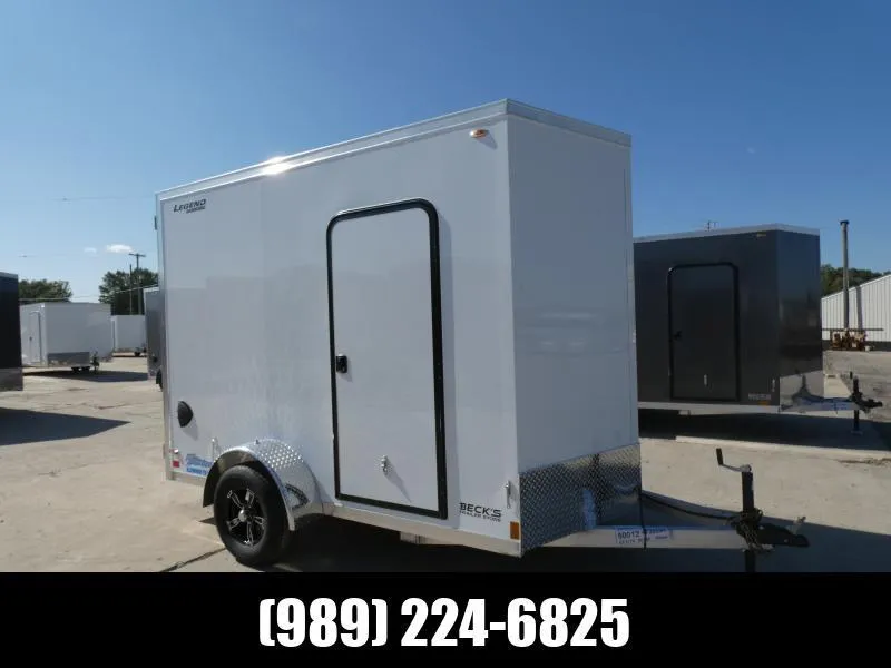 Legend Trailers 6' x 11' Aluminum Enclosed Cargo Trailer for Sale-Flexible Financing Options & Lo