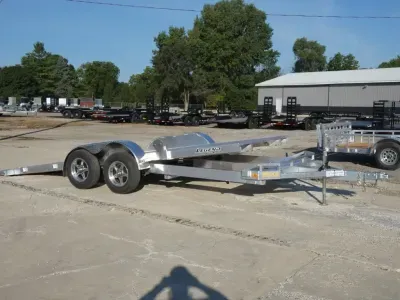2027 Legend Trailers 7' x 20' Aluminum Tilt Deck Car Hauler - 3500# Torsion Axles - Built in MI