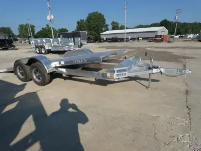 2027 Legend Trailers 7' x 20' Aluminum Tilt Deck Car Hauler - 5200# Torsion Axles - Built in MI