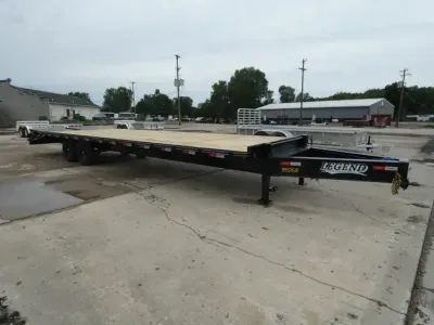 2026 Legend Trailers of Texas 102" x 30 Deckover Equipment Trailer For Sale - High Tensile Steel - F