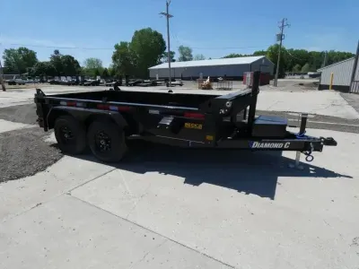 2026 Diamond C Trailer MFG. MDT 6.5' x 12' Low Profile Dump Trailer For Sale - Flexible Financing