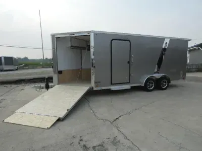 2027 Legend Trailers Explorer 7.5' x 23' Snowmobile/All Sport Trailer - Only 7.5' Wide w/ NO Interio