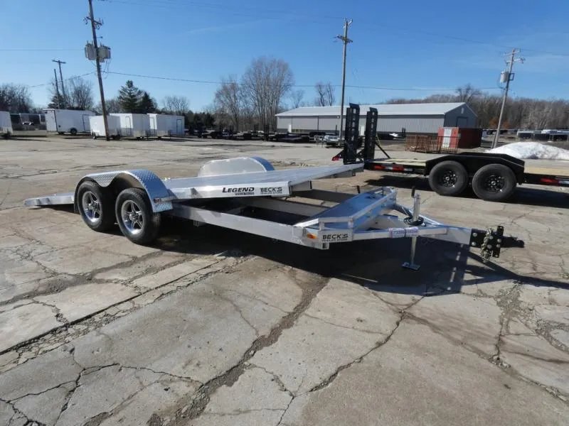 Legend Trailers 7' x 20 Aluminum Tilt Car Hauler - Torsion Axles - Flexible Financing Options