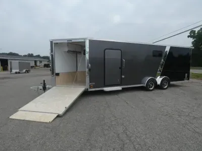 2027 Legend Trailers Explorer 7.5' x 29' Snowmobile/All Sport Trailer - Only 7.5' Wide w/ NO Inte