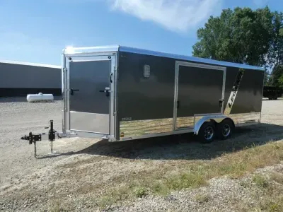 2027 Legend Trailers Deluxe Snow 8' x 24' Snowmobile/All Sport Trailer - 5200# Torsion Axles - Es