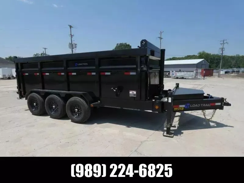 Load Trail 7' x 16' Low Pro Dump Trailer for Sale - 21K Weight Rating - Flexible Financing Options &
