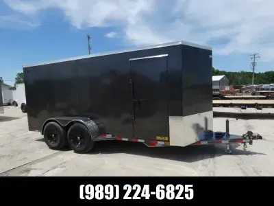 Delco Trailers 7' X 18' Enclosed Cargo Trailer - EXTREME DUTY CONSTRUCTION - Flexible Personal & Bus