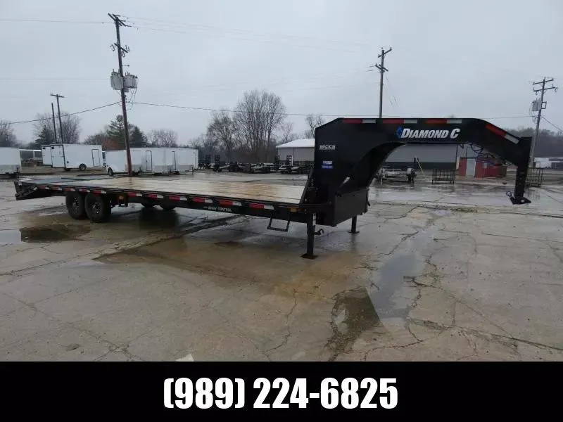 Diamond C Trailers 102" x 30' Gooseneck Equipment Trailer For Sale - $0 Down Financing Available