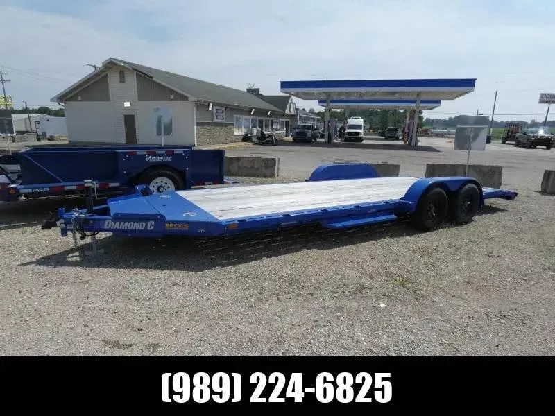 2024 Diamond C Trailers 7' x 20' Open Car Hauler Trailer - Flexible Financing Options & Low Monthly 