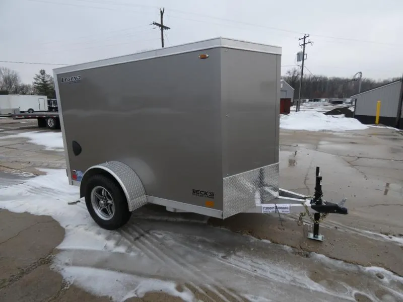 Legend Trailers Thunder 5' x 9' Aluminum Enclosed Cargo Trailer for Sale - Light Weight & Easy Towin
