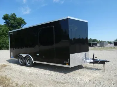 2027 Legend Trailers Thunder V-Nose 8.5' x 20' Aluminum Enclosed Car Hauler Trailer - Torsion Axl