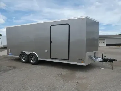 2027 Legend Trailers Thunder V-Nose 8.5' x 22' Aluminum Enclosed Car Hauler Trailer - Torsion Axl
