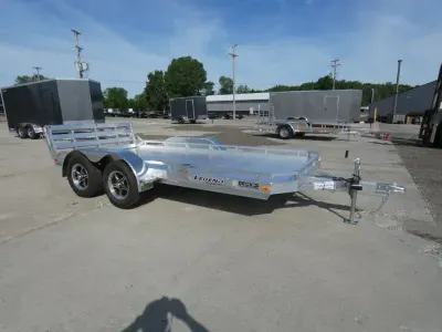 2027 Legend Trailers Utility Gate Tandem Axle 7' x 14' Utility Trailer - 3500# Torsion Axle - 3-Way 