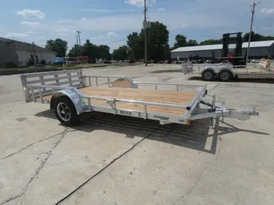 2027 Legend Trailers Open Deluxe Single Axle 7' x 14' Aluminum Utility Trailer - Absolute Best Bu
