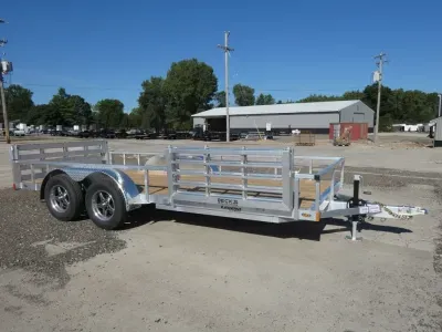 2027 Legend Trailers Open Deluxe Tandem Axle 7' x 16' Aluminum Utility Trailer - Absolute Best Bu
