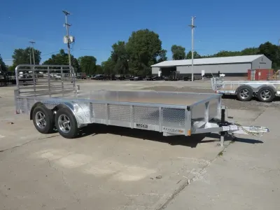 2027 Legend Trailers Open Deluxe Tandem Axle 7' x 16' Aluminum Utility Trailer - Absolute Best Bu