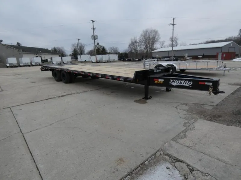 2026 Legend Trailers of Texas 102" x 30 Deckover Equipment Trailer For Sale - High Tensile Steel 