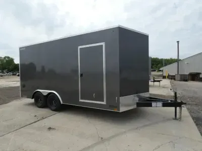 2027 Legend Trailers Cyclone CES V-Nose 8.5' x 18' Enclosed Car Hauler Trailer for Sale - Flexible F