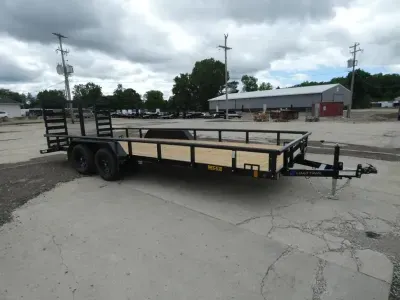 2026 Load Trail 7' X 20' Steel Utility Trailer For Sale - Split Ramp Gate - Flexible Financing Optio