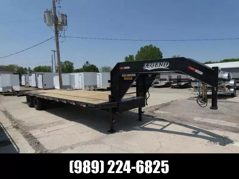 Legend Trailers 102" x 30' Low Pro Gooseneck Trailer For Sale - 12K Axles - Flexible Business & Pers