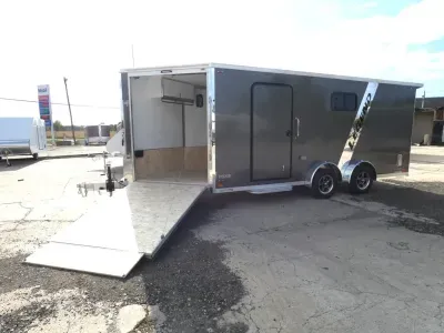 2027 Legend Trailers Explorer 7.5' x 23' Snowmobile/All Sport Trailer - Only 7.5' Wide w/ NO Inte